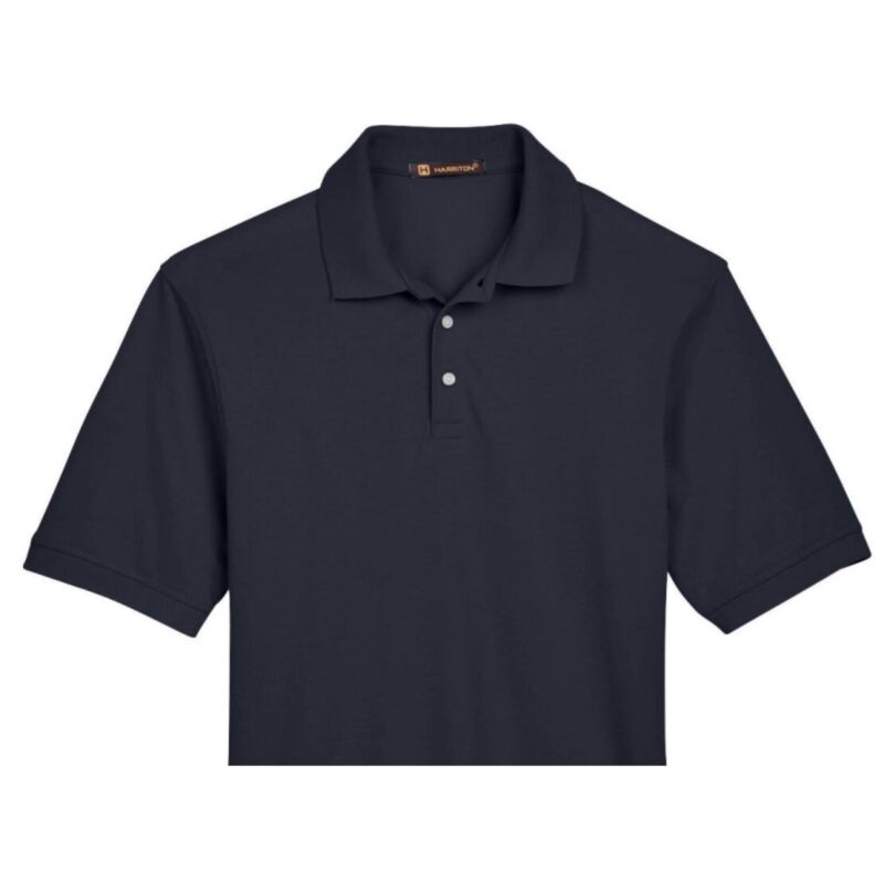 Custom Harriton Men's Tall 5.6 Oz. Easy Blend™ Polo - 5
