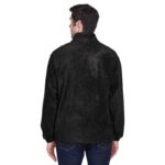 Custom Harriton Men's Tall 8 Oz. Full-Zip Fleece - 2