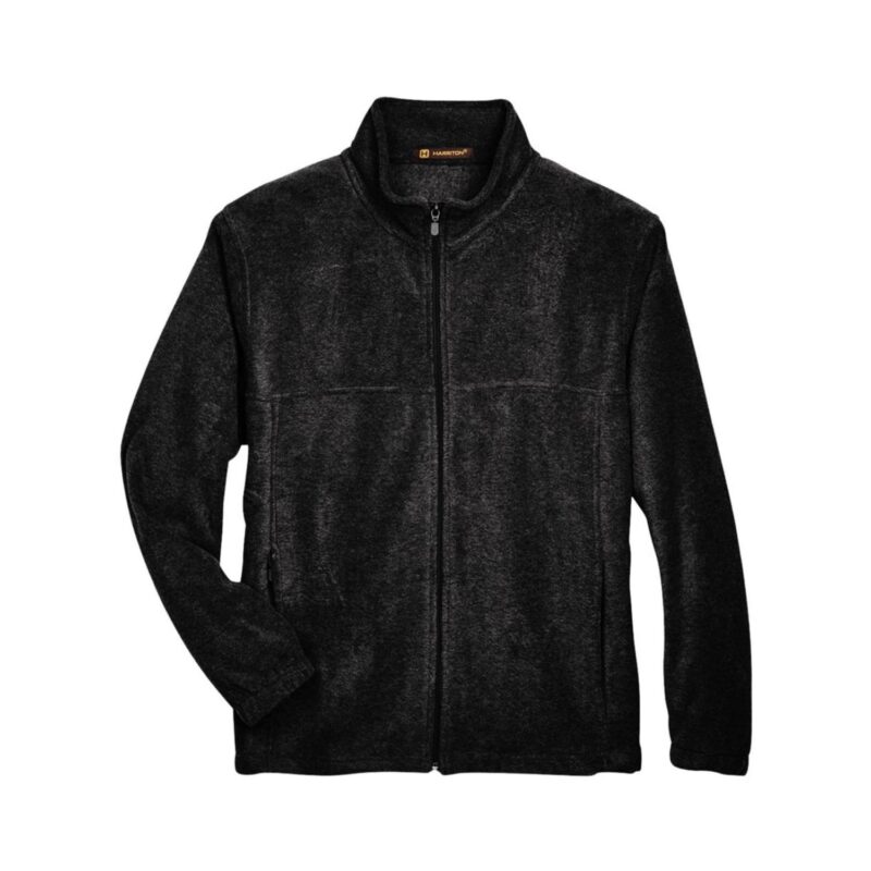 Custom Harriton Men's Tall 8 Oz. Full-Zip Fleece - 3