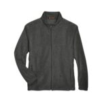 Custom Harriton Men's Tall 8 Oz. Full-Zip Fleece - 4