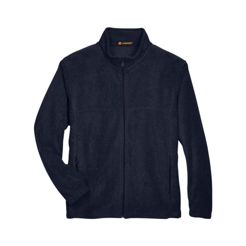 Custom Harriton Men's Tall 8 Oz. Full-Zip Fleece - 5