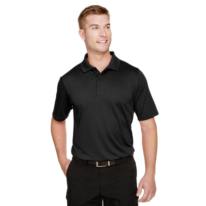 Custom Harriton Men's Tall Advantage Snag Protection Plus IL Polo - 1