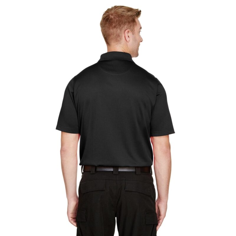Custom Harriton Men's Tall Advantage Snag Protection Plus IL Polo - 2