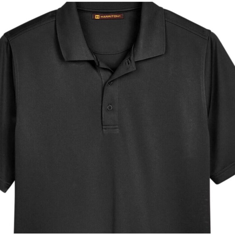 Custom Harriton Men's Tall Advantage Snag Protection Plus IL Polo - 3
