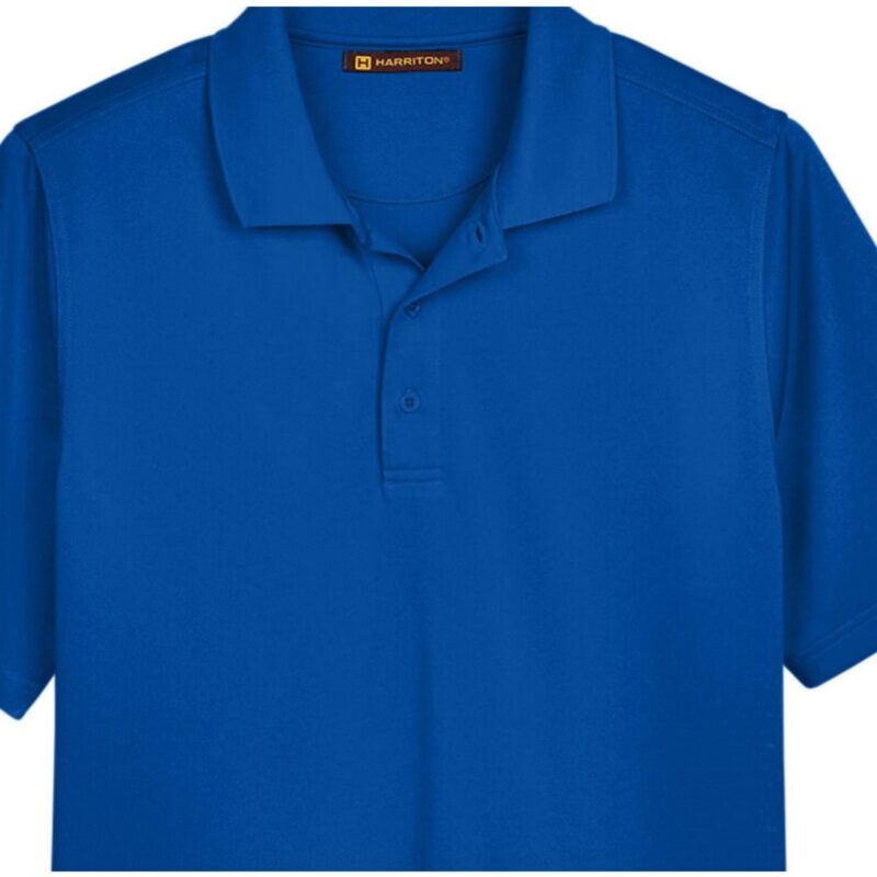 Custom Harriton Men's Tall Advantage Snag Protection Plus IL Polo - 7