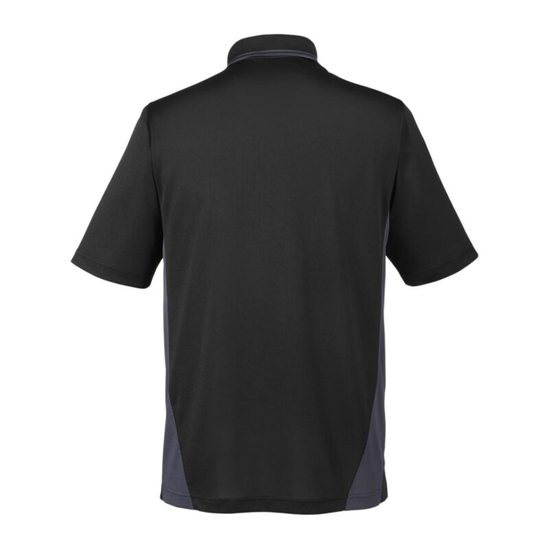 Custom Harriton Men's Tall Flash Snag Protection Plus IL Colorblock Polo - 2