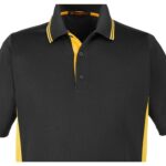 Custom Harriton Men's Tall Flash Snag Protection Plus IL Colorblock Polo - 4