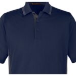 Custom Harriton Men's Tall Flash Snag Protection Plus IL Colorblock Polo - 6