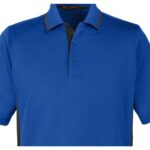 Custom Harriton Men's Tall Flash Snag Protection Plus IL Colorblock Polo - 8