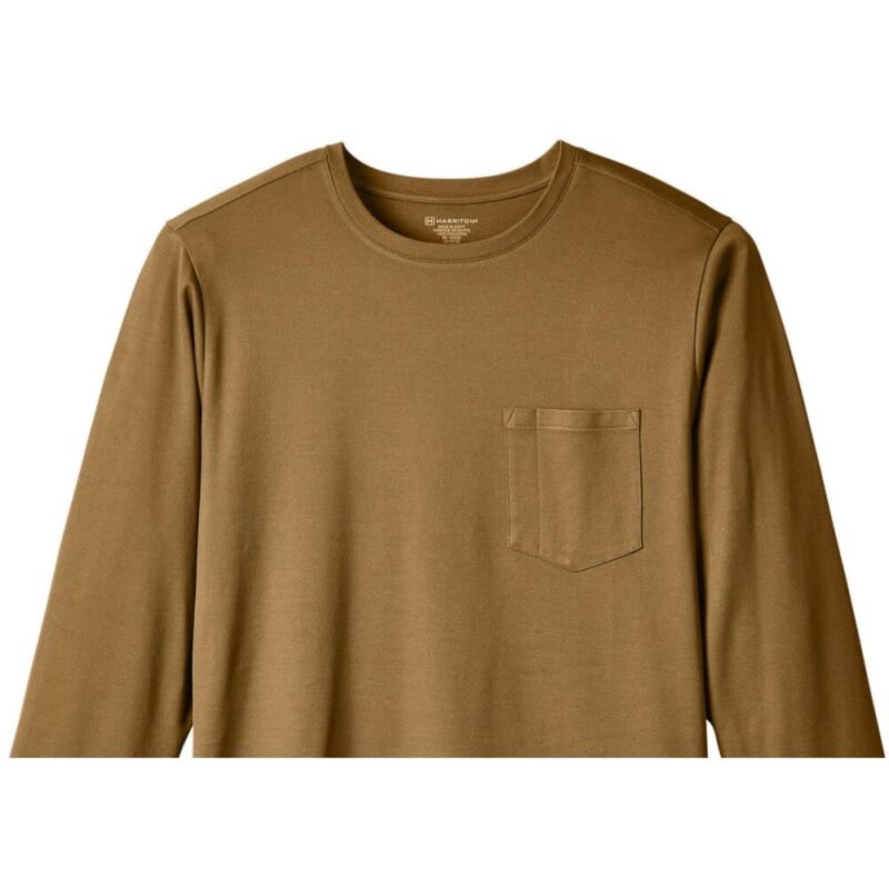 Custom Harriton Unisex Charge Snag And Soil Protect Long-Sleeve T-Shirt - 5