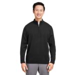 Custom Harriton Unisex Pilbloc™ Quarter-Zip Sweater - 1