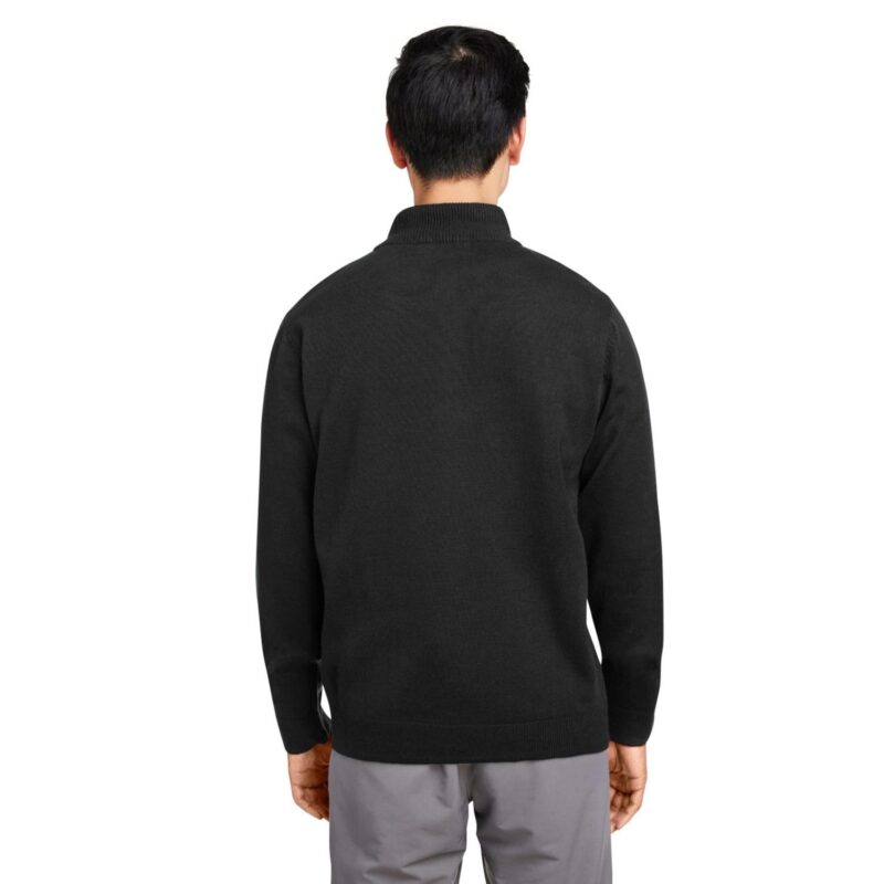 Custom Harriton Unisex Pilbloc™ Quarter-Zip Sweater - 2